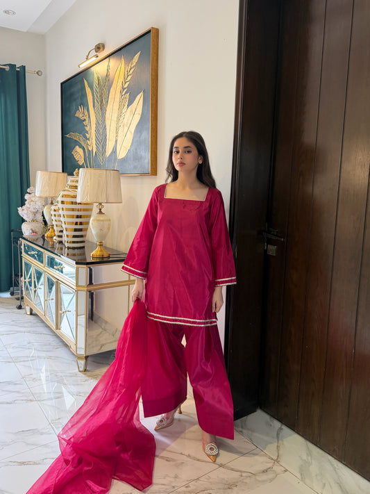 Fioré-3 PC Stitched Festive Pret