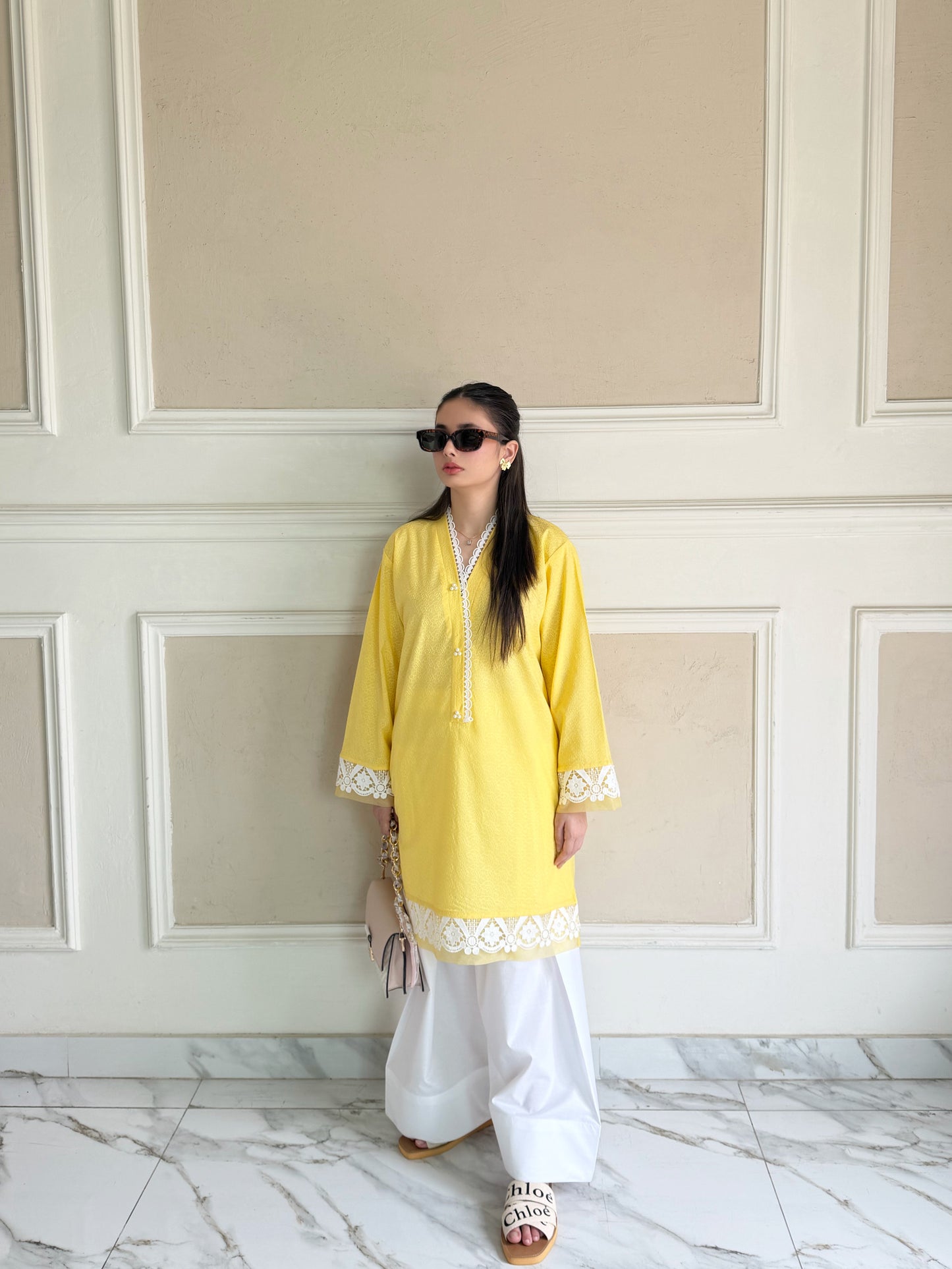 Saphen - All Embroidered Stitched Kurta