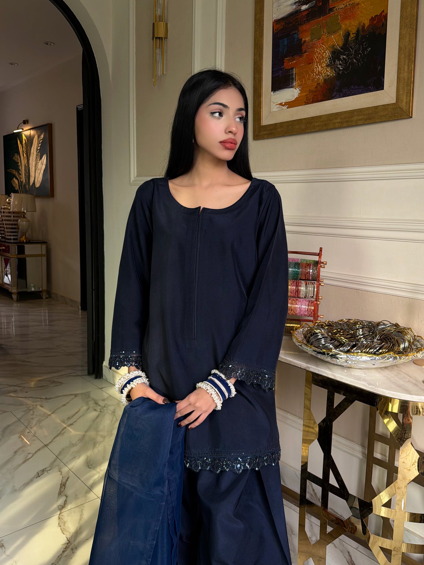 Elvira-3 PC Stitched Festive Pret