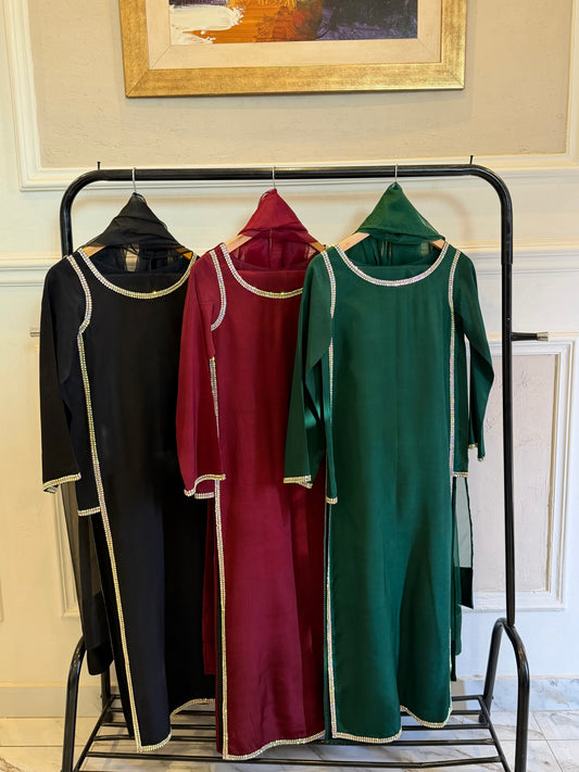 Zeen-3 PC Stitched Festive Pret