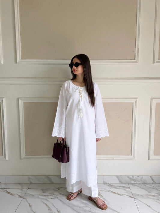Aven - Fully Embroidered Kurta