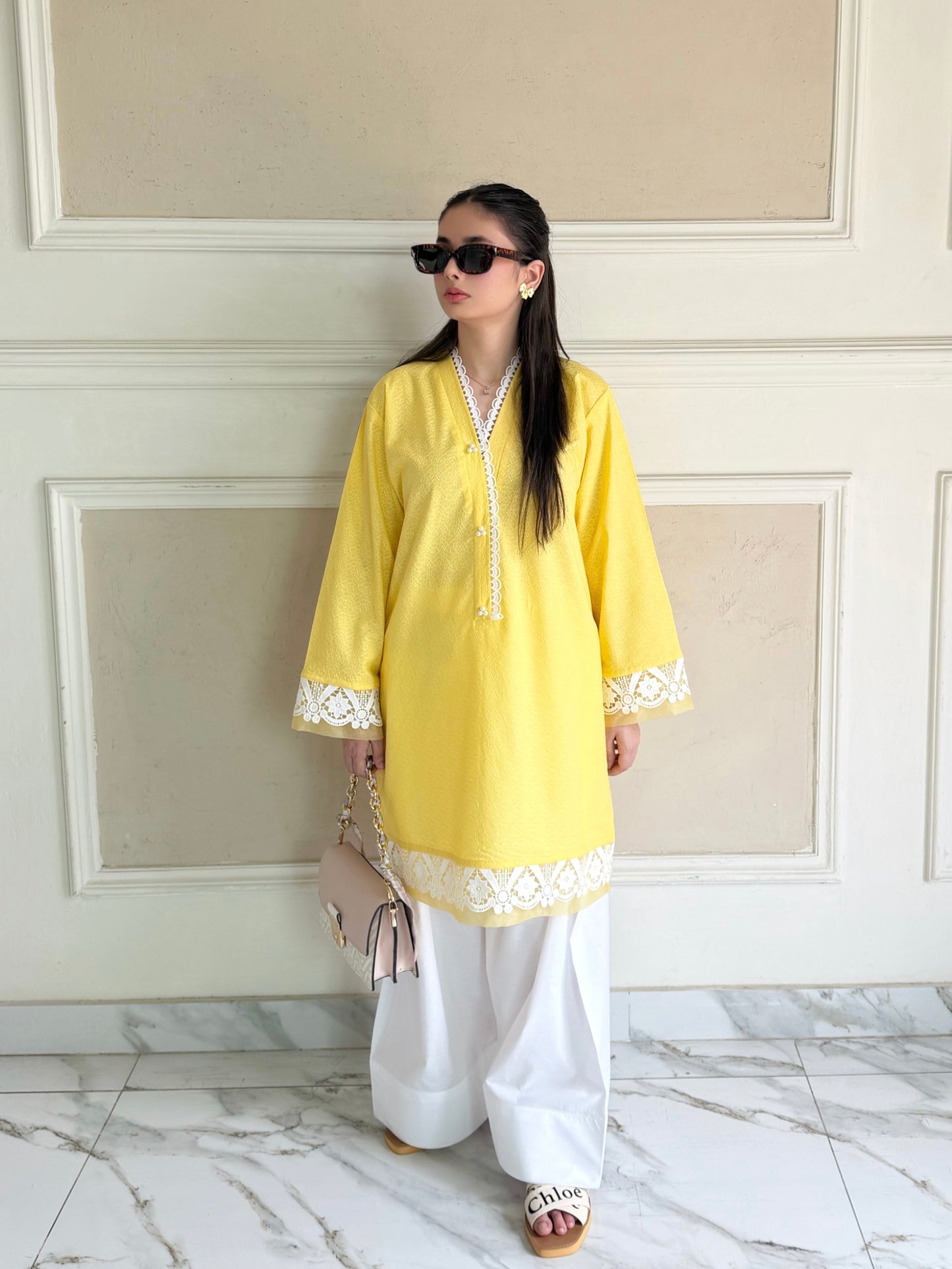 Saphen - All Embroidered Stitched Kurta