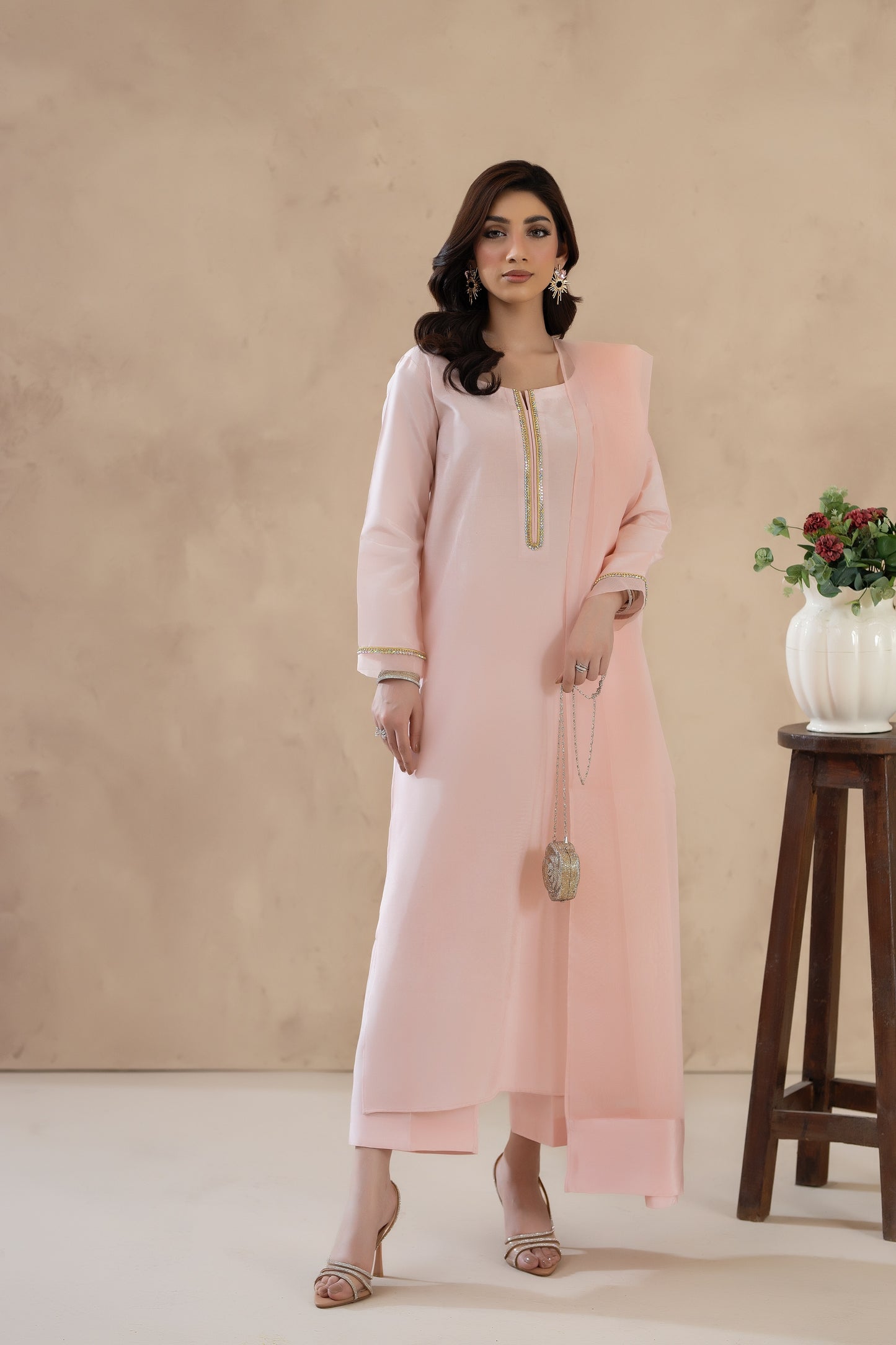 Sienna-3 PC Stitched Festive Pret