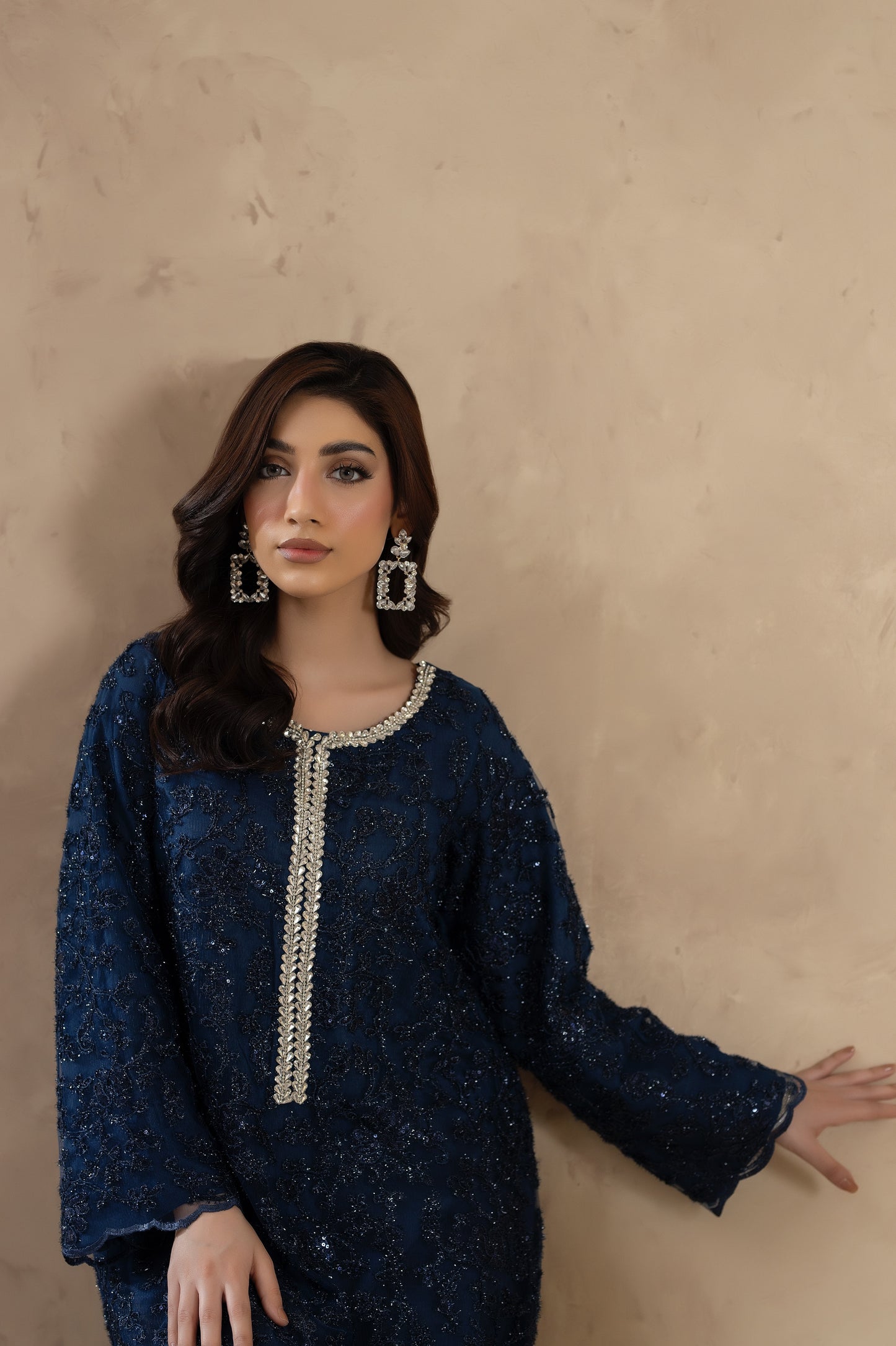 Ivy-1PC Stitched Kaftaan Pret