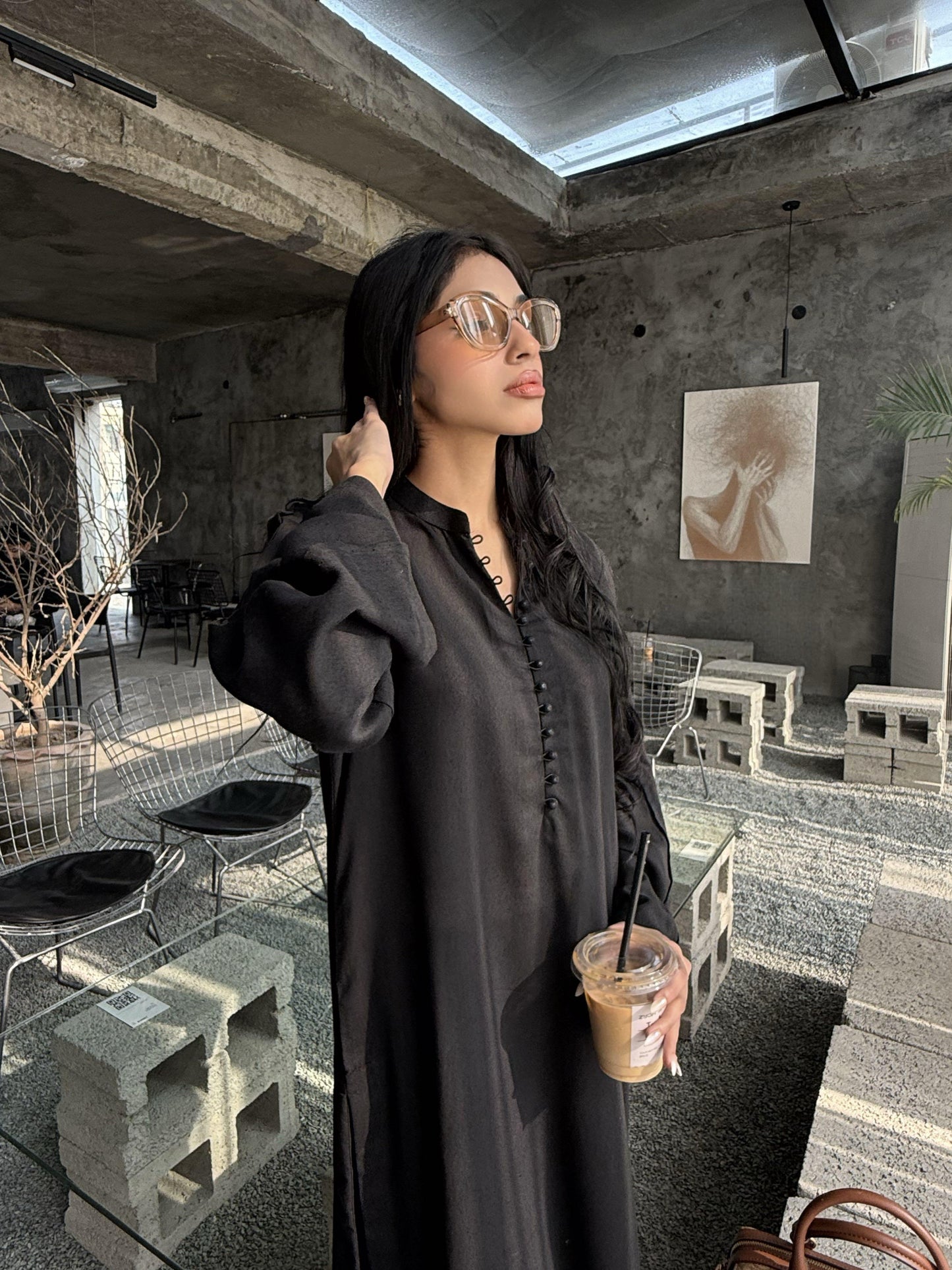 Eclipse Black - 2 pc Stitched