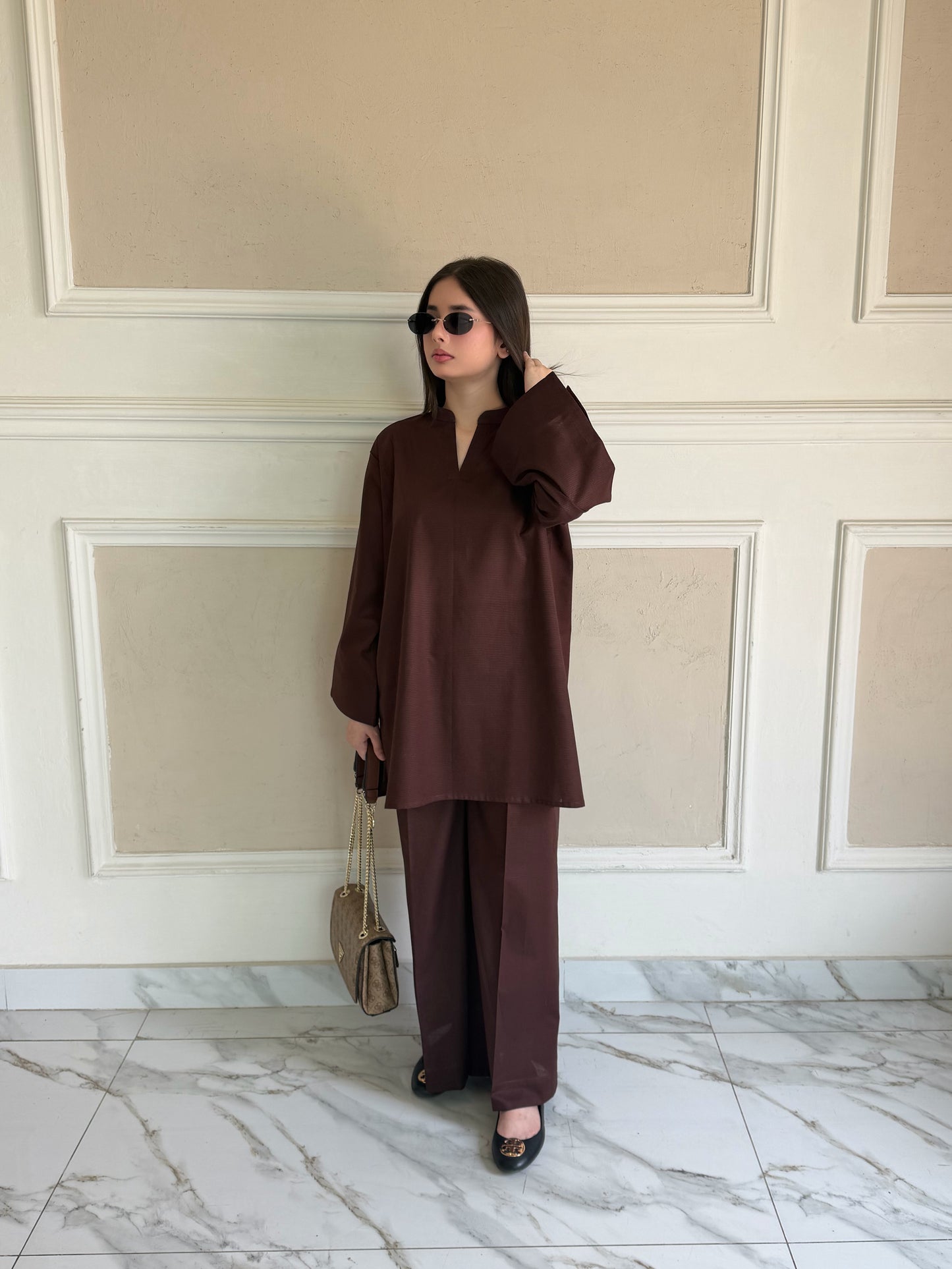 Miye - 2 PC Stitched Pret