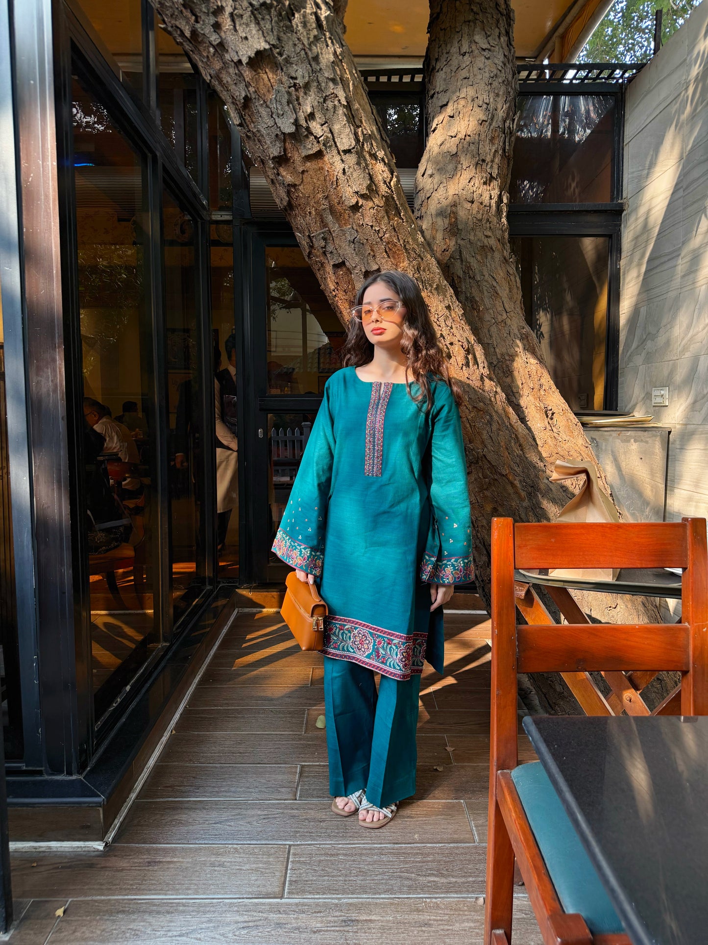 Winter Jade - 2 pc Stitched