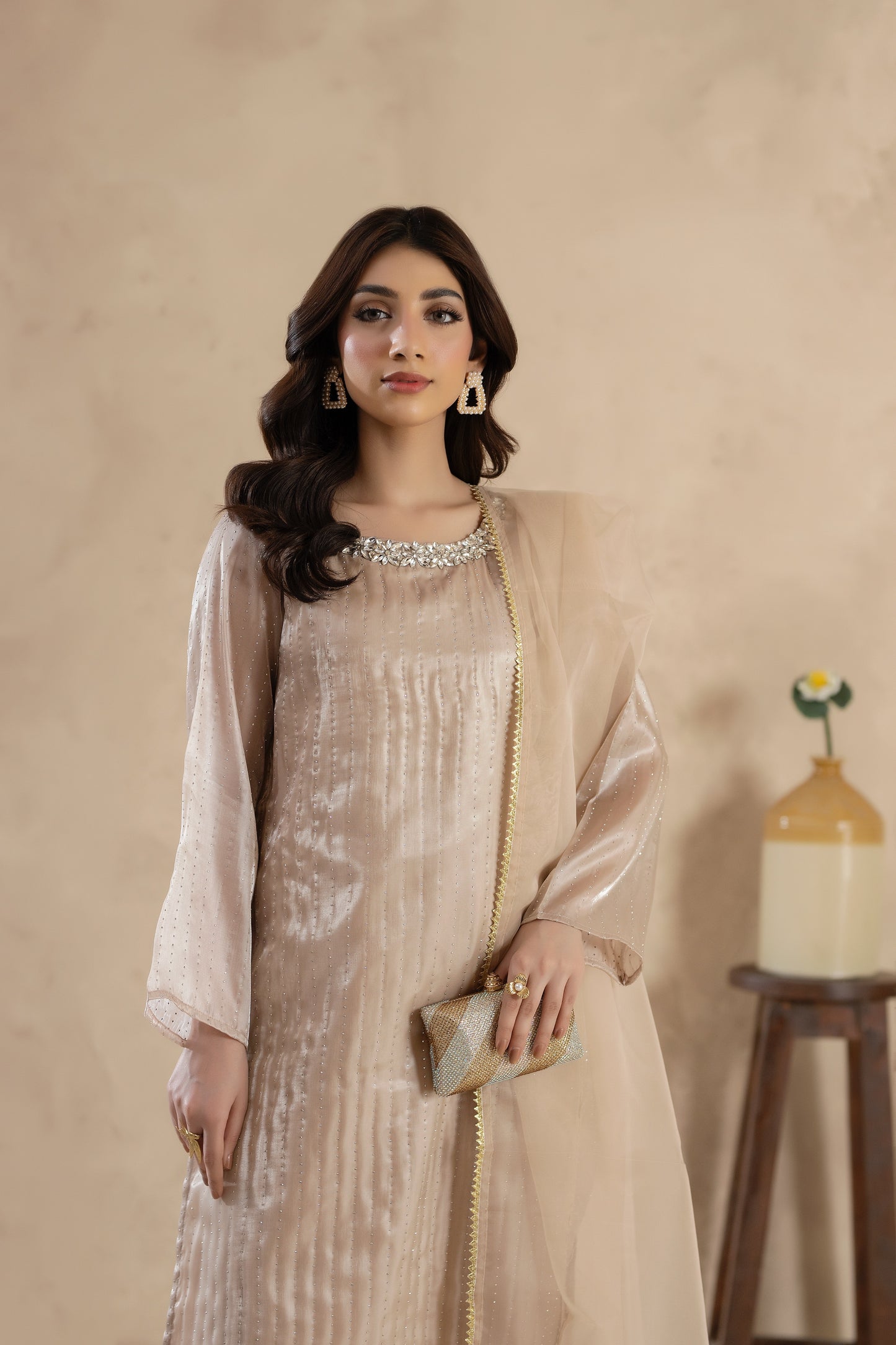 Naqsh-3 PC Stitched Festive Pret