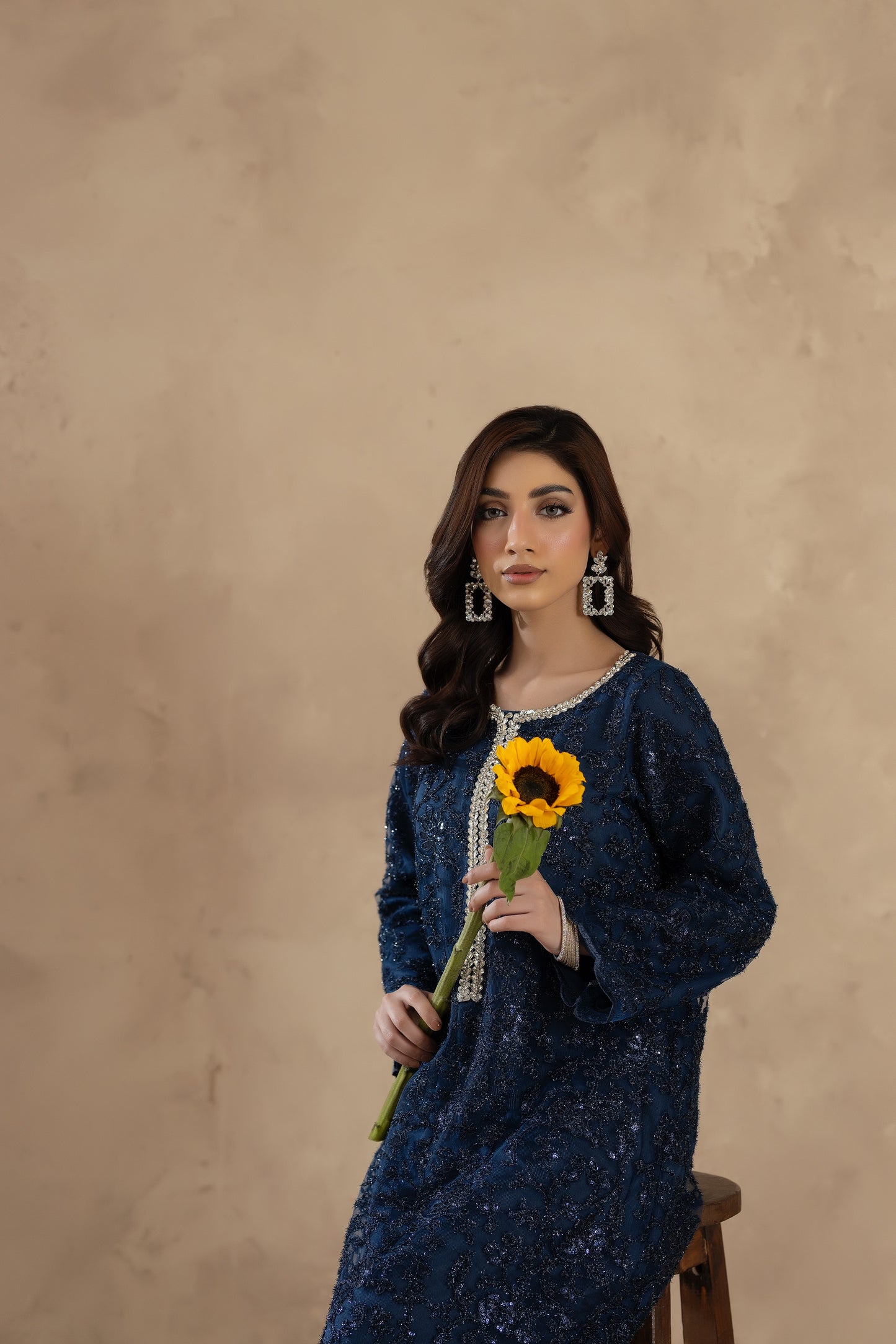 Ivy-1PC Stitched Kaftaan Pret