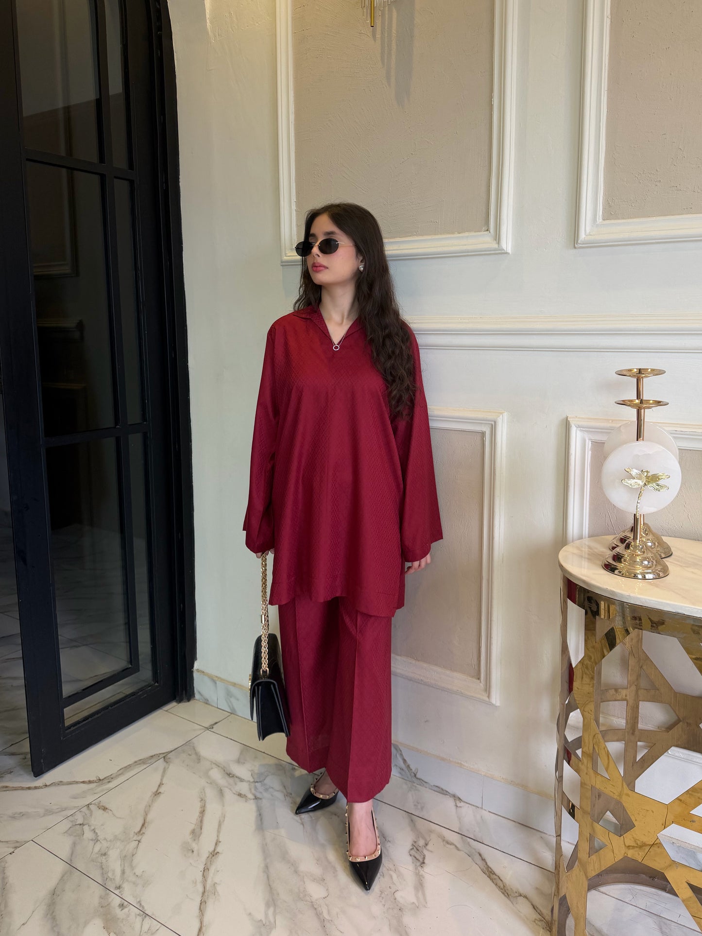 Vaine - 2 PC Stitched Pret
