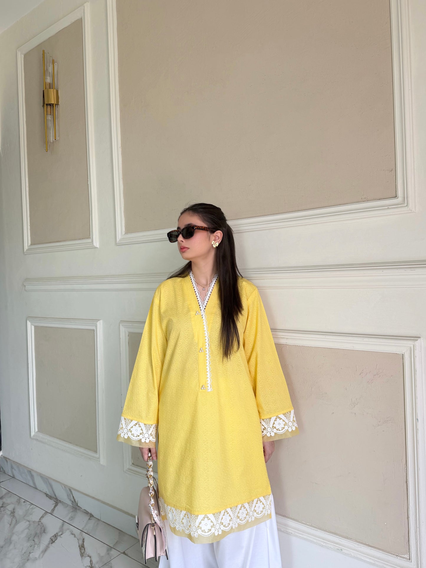 Saphen - All Embroidered Stitched Kurta